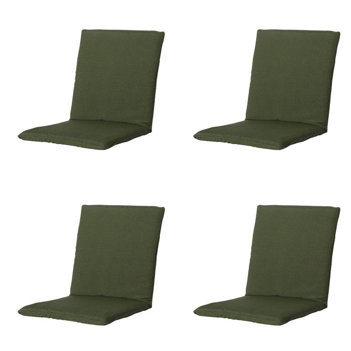 Madison -  Stapelstoelkussen Panama green - Ca. 97x49 cm - Set van 4