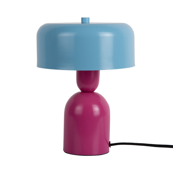 Leitmotiv - Tafellamp Double Funky - Bright pink & soft blue