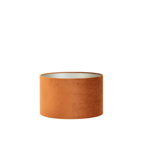 Light & Living Tafellamp Liva|Velours - Zwart|Terra - Ø35x60cm