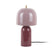 Leitmotiv - Tafellamp Rico - Dark mauve & soft lavender