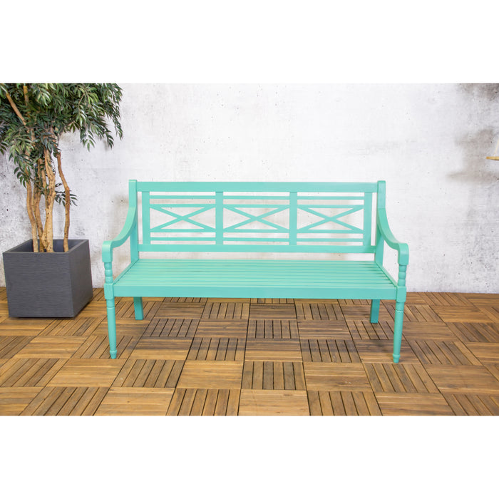 Sens-Line - Louis 3-zits-bank - 150cm - Hout Turquoise