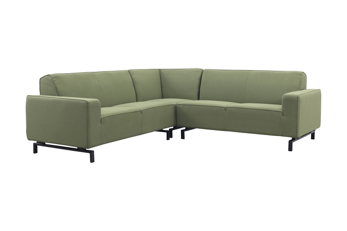 VDG Boavista Sunbrella hoekbank (3-delig) - Heritage Leaf