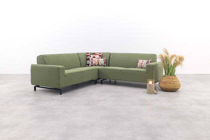 VDG Boavista Sunbrella hoekbank (3-delig) - Heritage Leaf