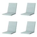 Madison -  Stapelstoelkussen Napels azure - Ca. 97x49 cm - Set van 4