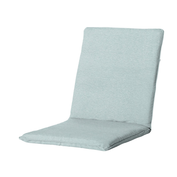 Madison -  Stapelstoelkussen Napels azure - Ca. 97x49 cm - Set van 4