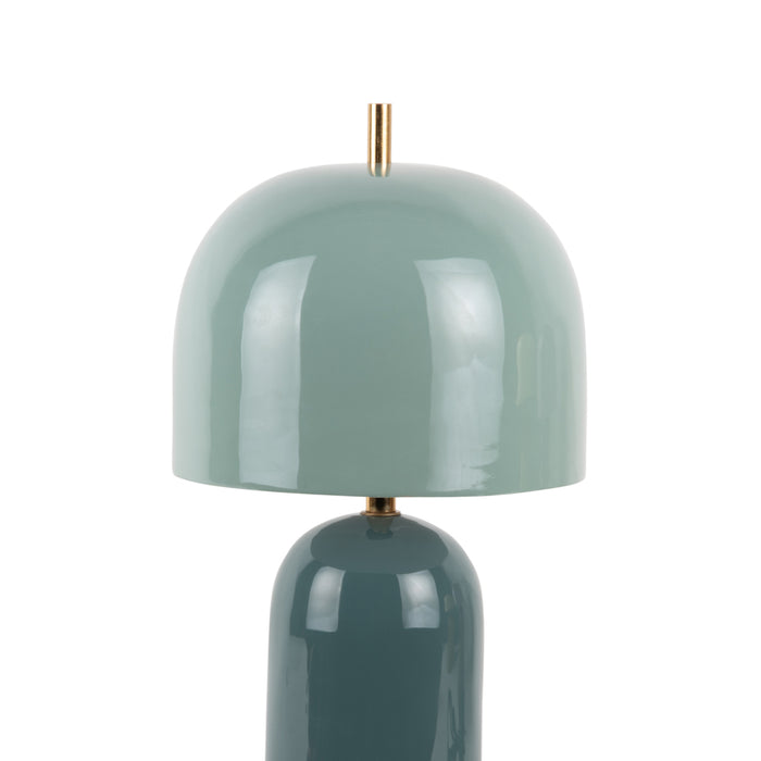 Leitmotiv - Tafellamp Rico - Jeans blue & misty blue