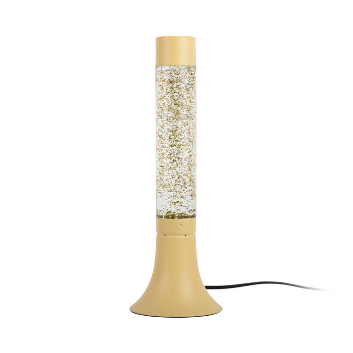 Leitmotiv - Tafellamp Astro Glitter - Zachtgeel