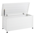 Beliani - CAMPALTO - Kussenbox - Wit - 113 x 50 cm - Aluminium