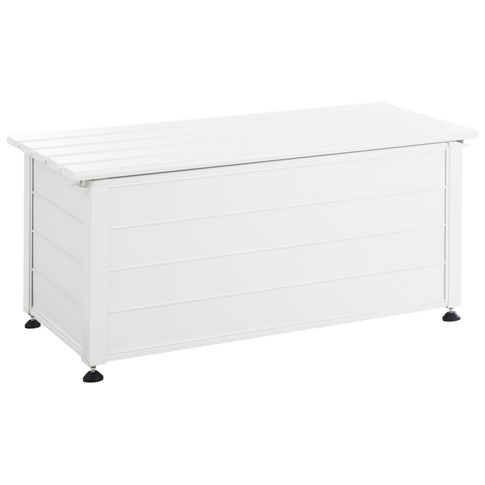 Beliani - CAMPALTO - Kussenbox - Wit - 113 x 50 cm - Aluminium