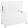 Beliani - CAMPALTO - Kussenbox - Wit - 123 x 60 cm - Aluminium