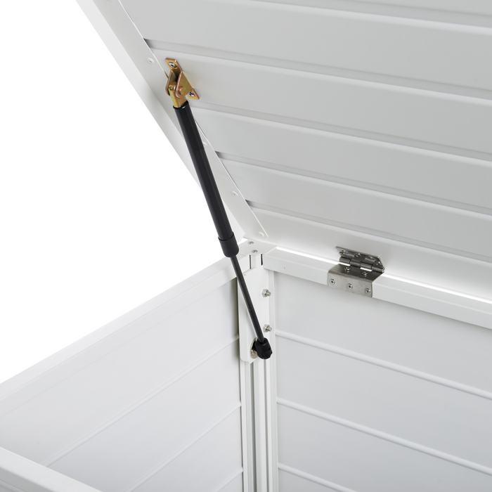 Beliani - CAMPALTO - Kussenbox - Wit - 123 x 60 cm - Aluminium