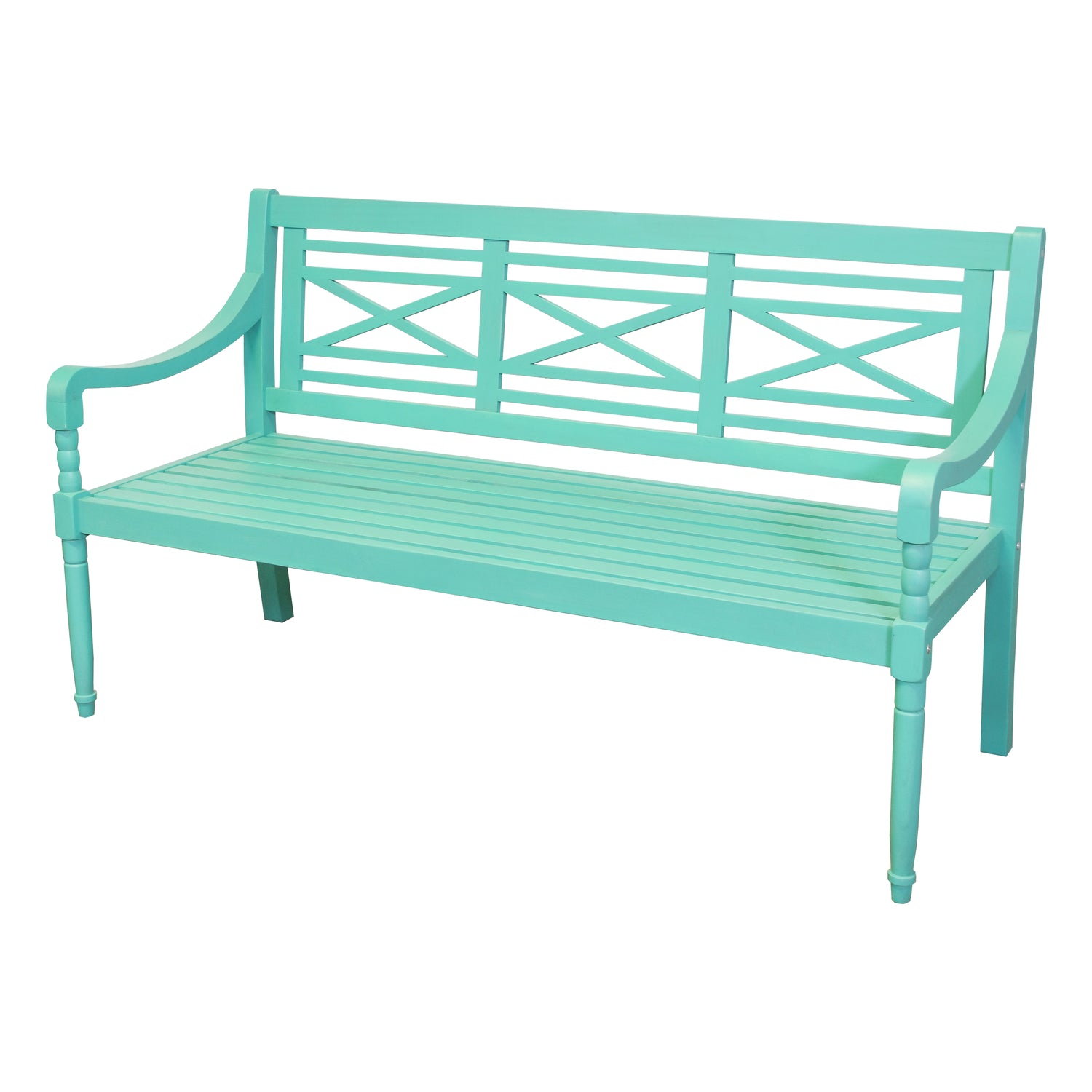 Sens-Line - Louis 3-zits-bank - 150cm - Hout Turquoise