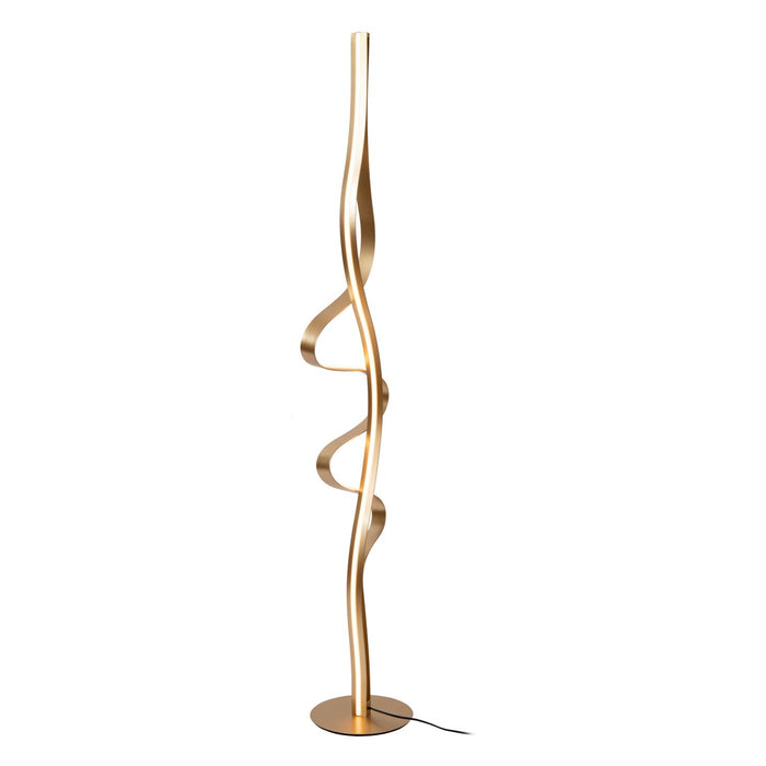 Lucide Premium LAMBADA Vloerlamp - Mat Goud | Messing