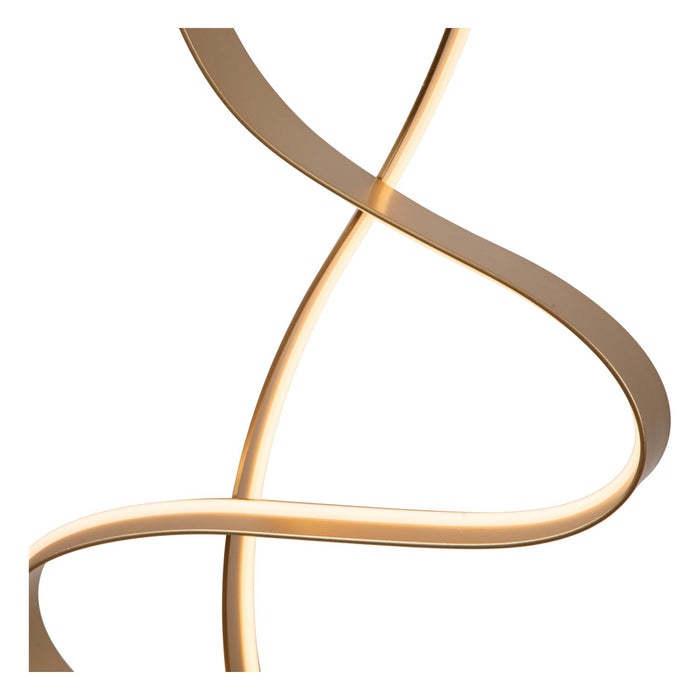 Lucide Premium LAMBADA Vloerlamp - Mat Goud | Messing