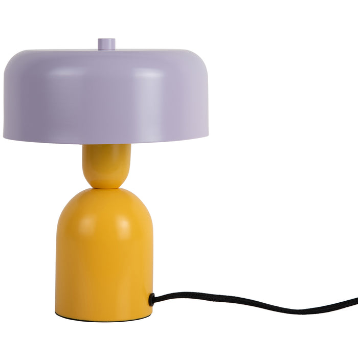 Leitmotiv - Tafellamp Double Funky - Bright yellow & soft purple