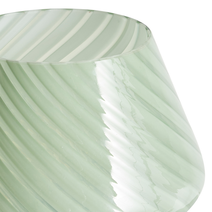 Beliani - LOBO - Tafellamp - Groen - Glas