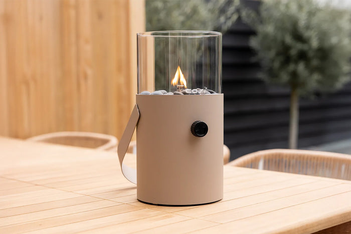 Cosiscoop terra brown - Original - gaslantaarn met gaspatroon