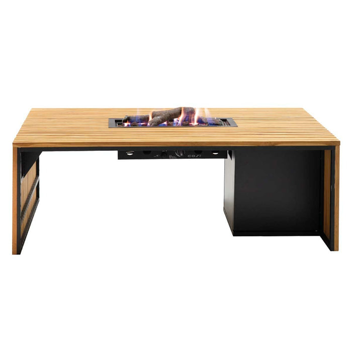 Cosibridge 140 vuurtafel - teak