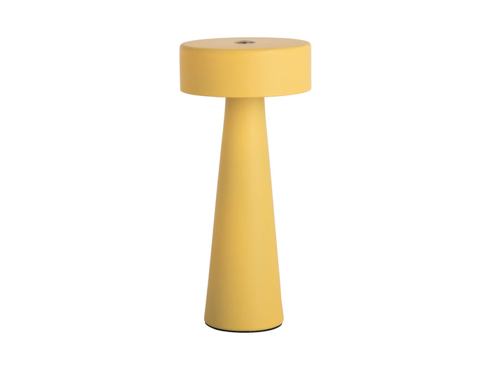 Leitmotiv - Tafellamp Mini LED Ring - Heldergeel