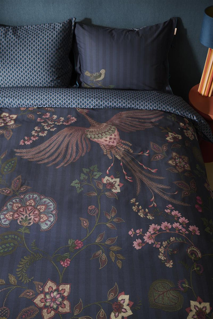 Pip Studio Buenas Noches  dekbedovertrek - 140x200|220 - Donker Blauw