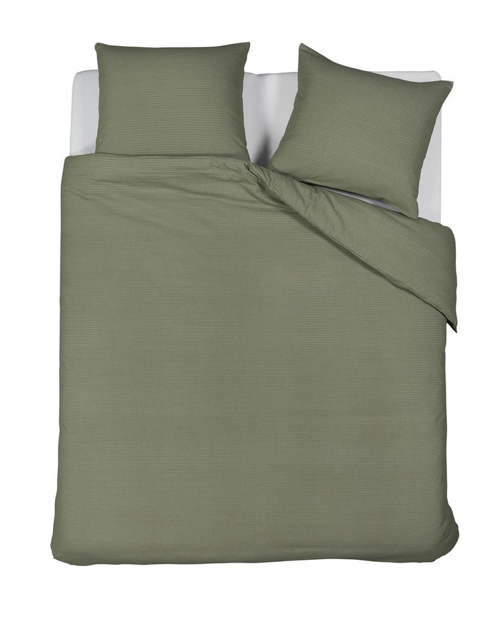 Beddinghouse Summer  dekbedovertrek - 200x200|220 - Groen