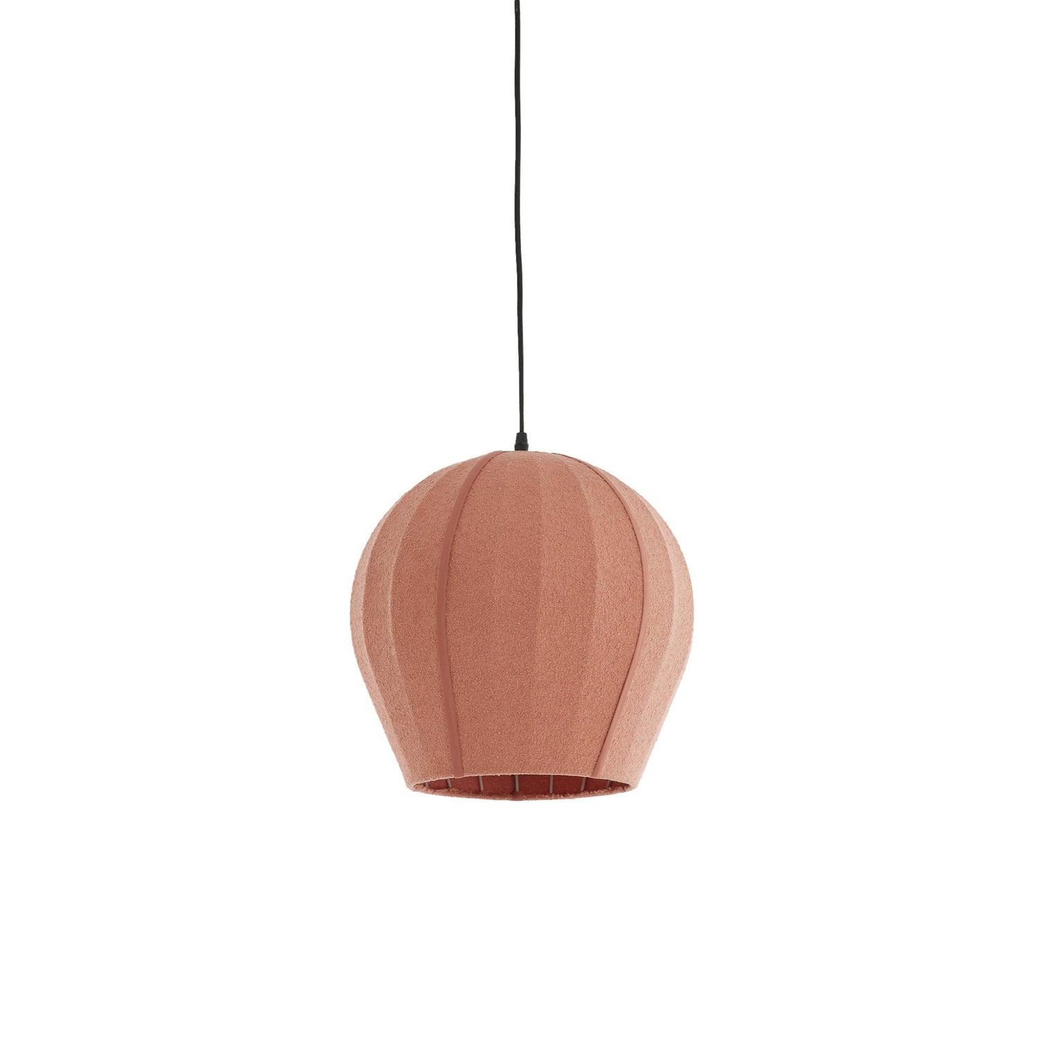 Light & Living Hanglamp Zagori - Koraalrood - Ø35cm