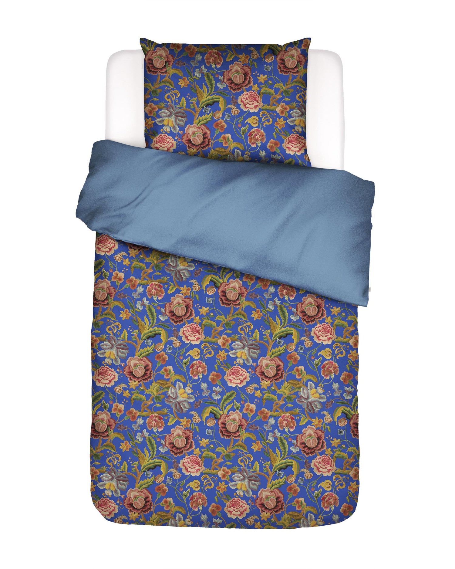 Essenza Roselina Dekbedovertrek 140 x 200|220 cm - Ultra Marine Blue
