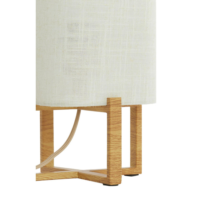 Light & Living Tafellamp Wyn - Crème - 16.5x16.5x39cm