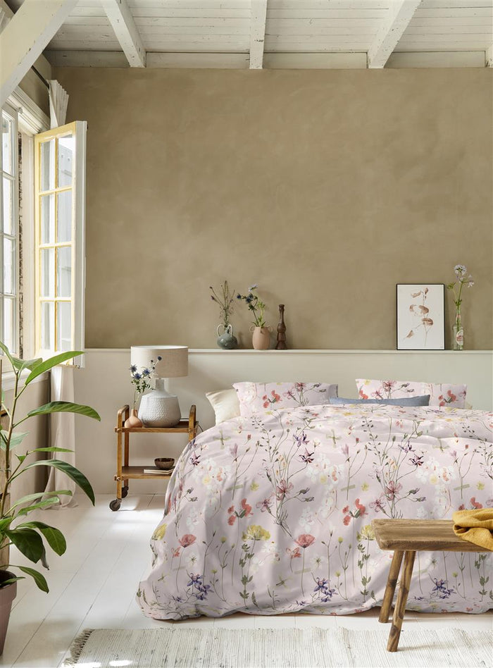 Ariadne at Home Flowerlove  dekbedovertrek - 200x200|220 - Zand