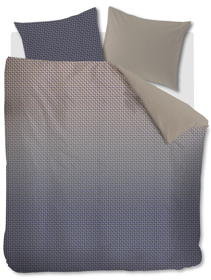 Beddinghouse Alvaro  dekbedovertrek - 200x200|220 - Blauw
