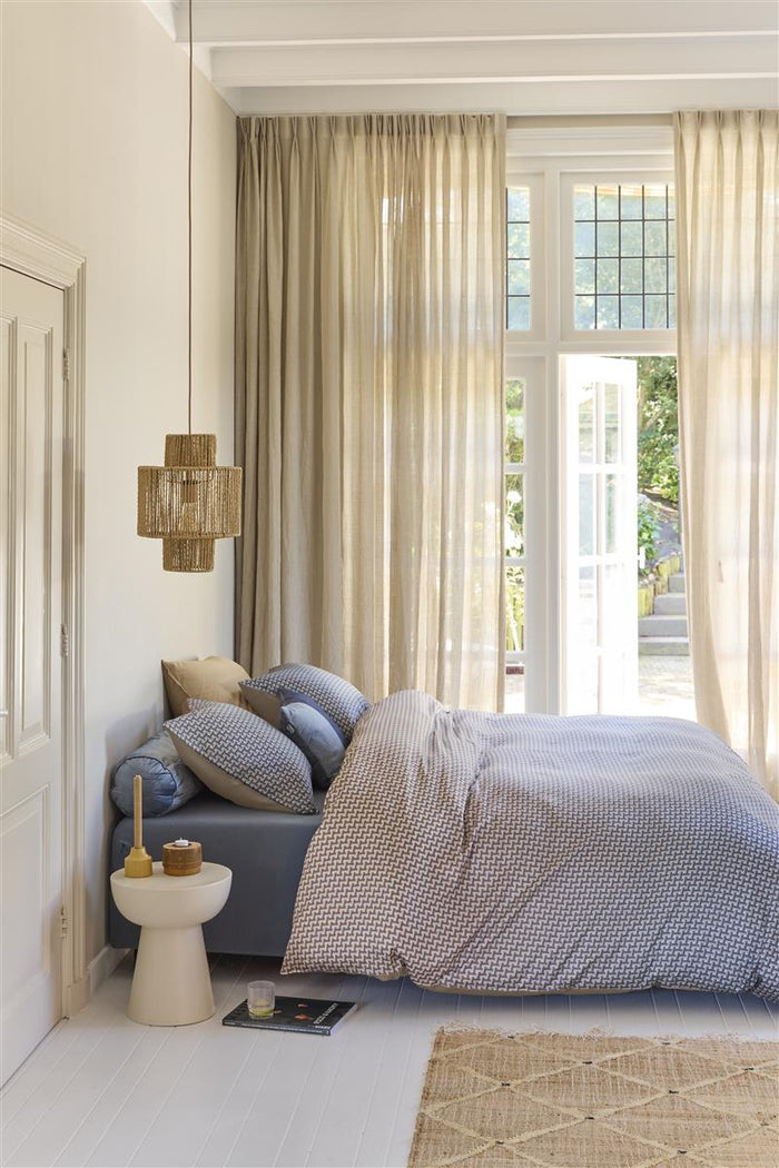 Beddinghouse Alvaro  dekbedovertrek - 200x200|220 - Blauw