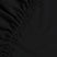 Ambiante Jersey - Hoeslaken - 180x200|210 - Zwart