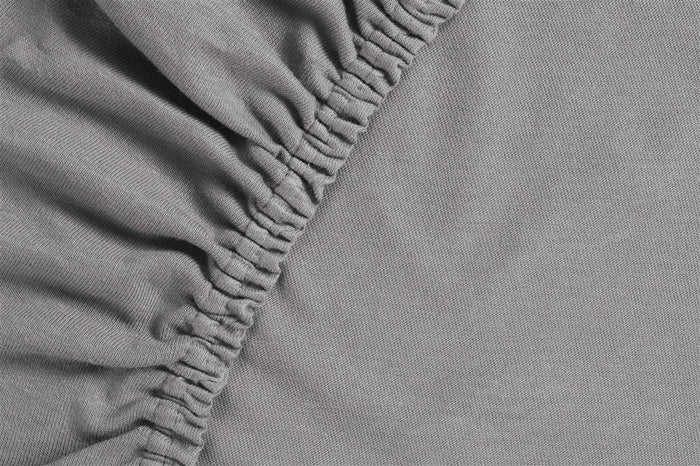 Ambiante Jersey - Topper Hoeslaken - 160x200|210 - Grijs