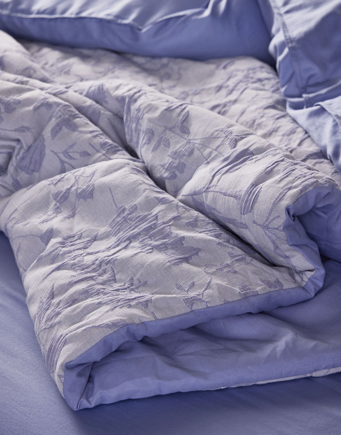 Essenza Maribel Dekbedovertrek 200 x 200|220 cm - Lavender Blue