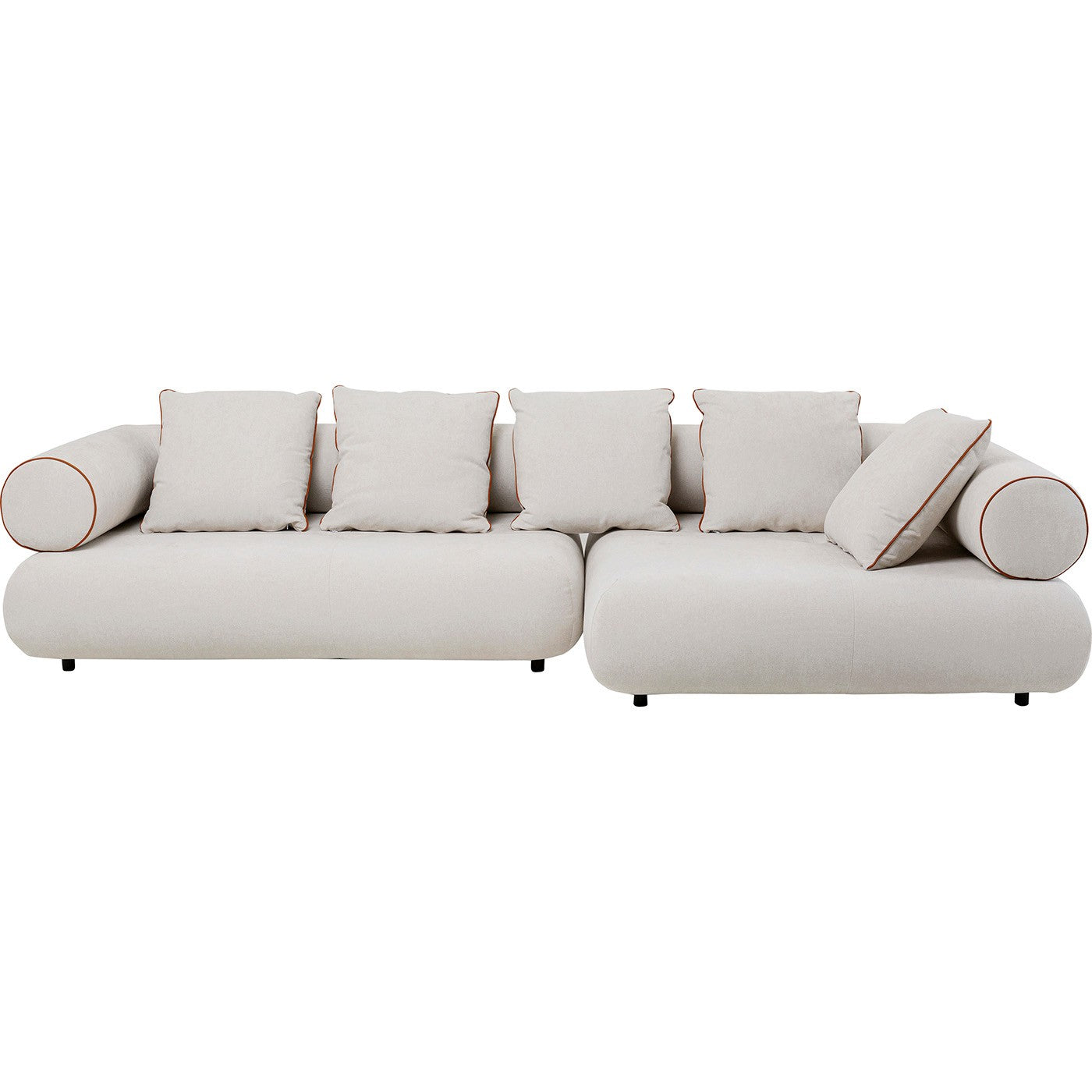 Hoekbank Splendido creme rechts Kare Design