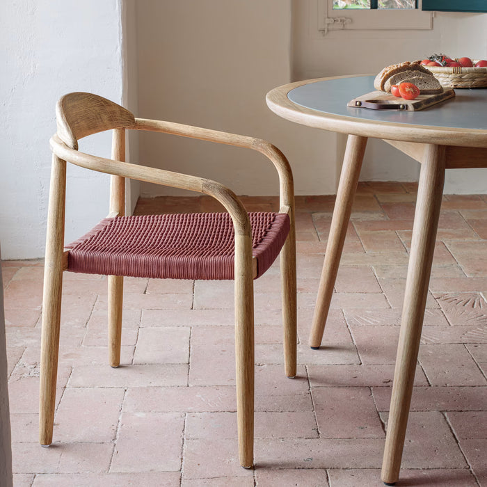 Kave Home Nina Dinerstoel - Roze