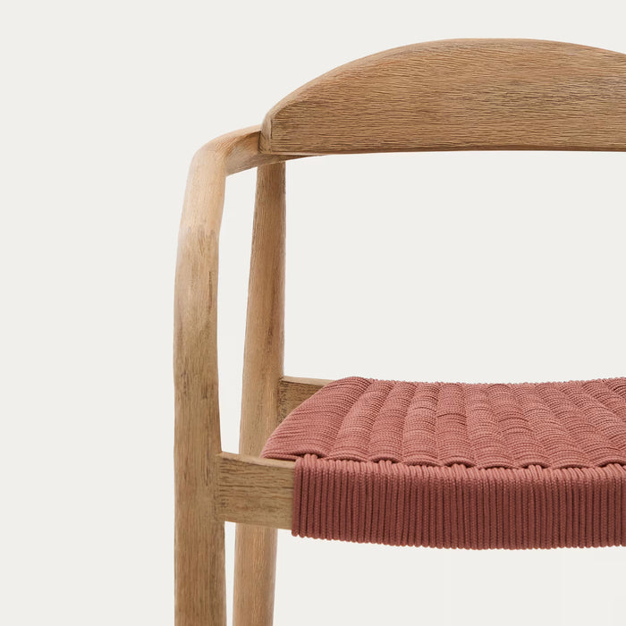 Kave Home Nina Dinerstoel - Roze