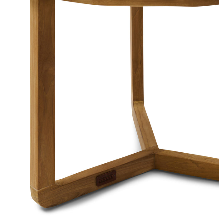 Riviera Maison Bijzettafel buiten  - Lovina Dia 60 - Bruin