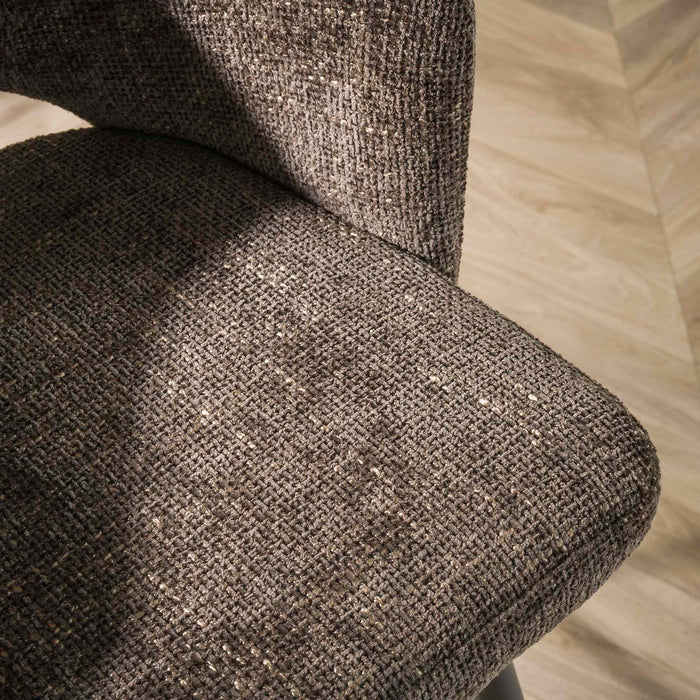 Giga Meubel - Barstoel Bruin - 51x50x94cm - Salon Tissee - Set van 2