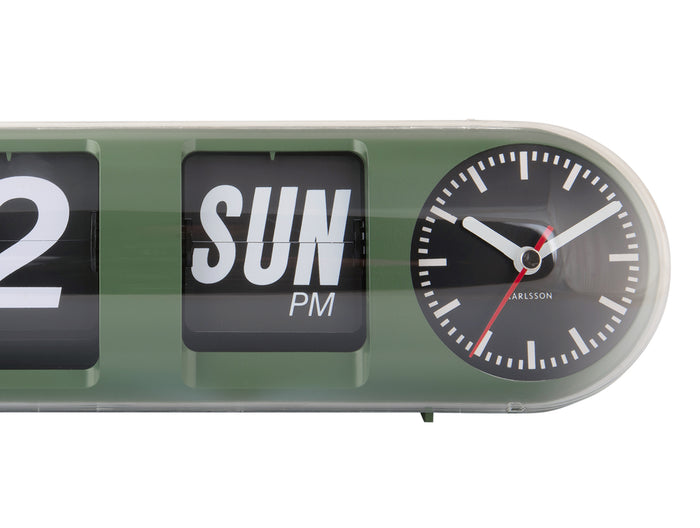 Karlsson - Wall Clock Tube Flip