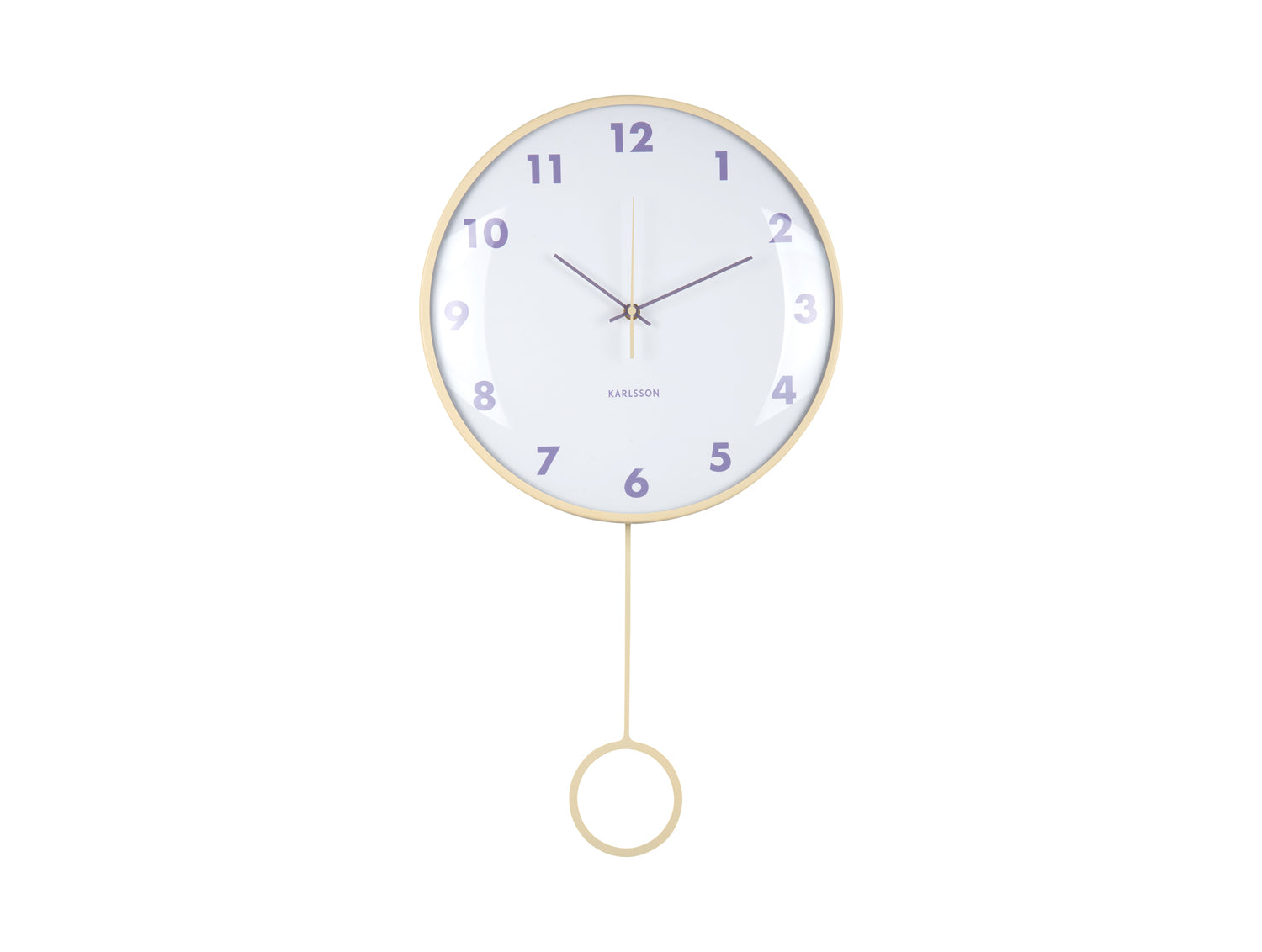 Karlsson - Wall Clock Cheeky Dome Pendulum