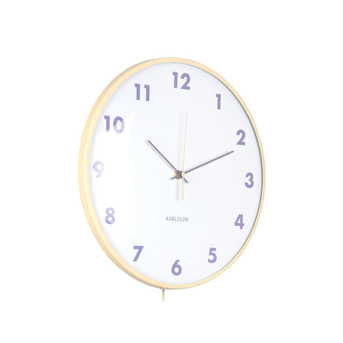 Karlsson - Wall Clock Cheeky Dome Pendulum