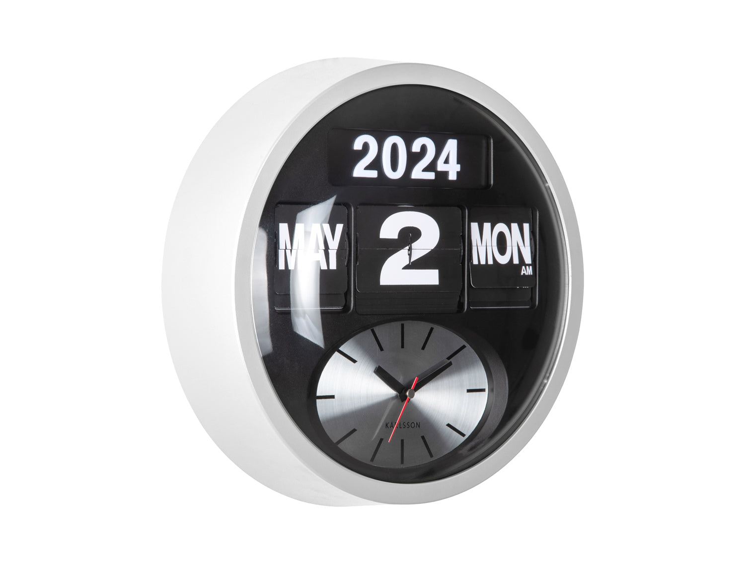 Karlsson - Wall Clock Round Flip