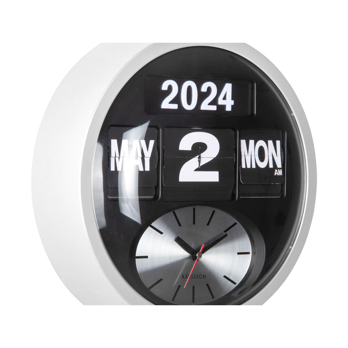 Karlsson - Wall Clock Round Flip