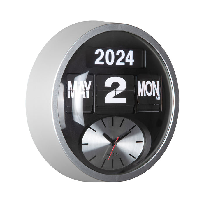Karlsson - Wall Clock Round Flip