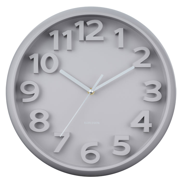 Karlsson - Wall Clock Elevated Classic Numbers