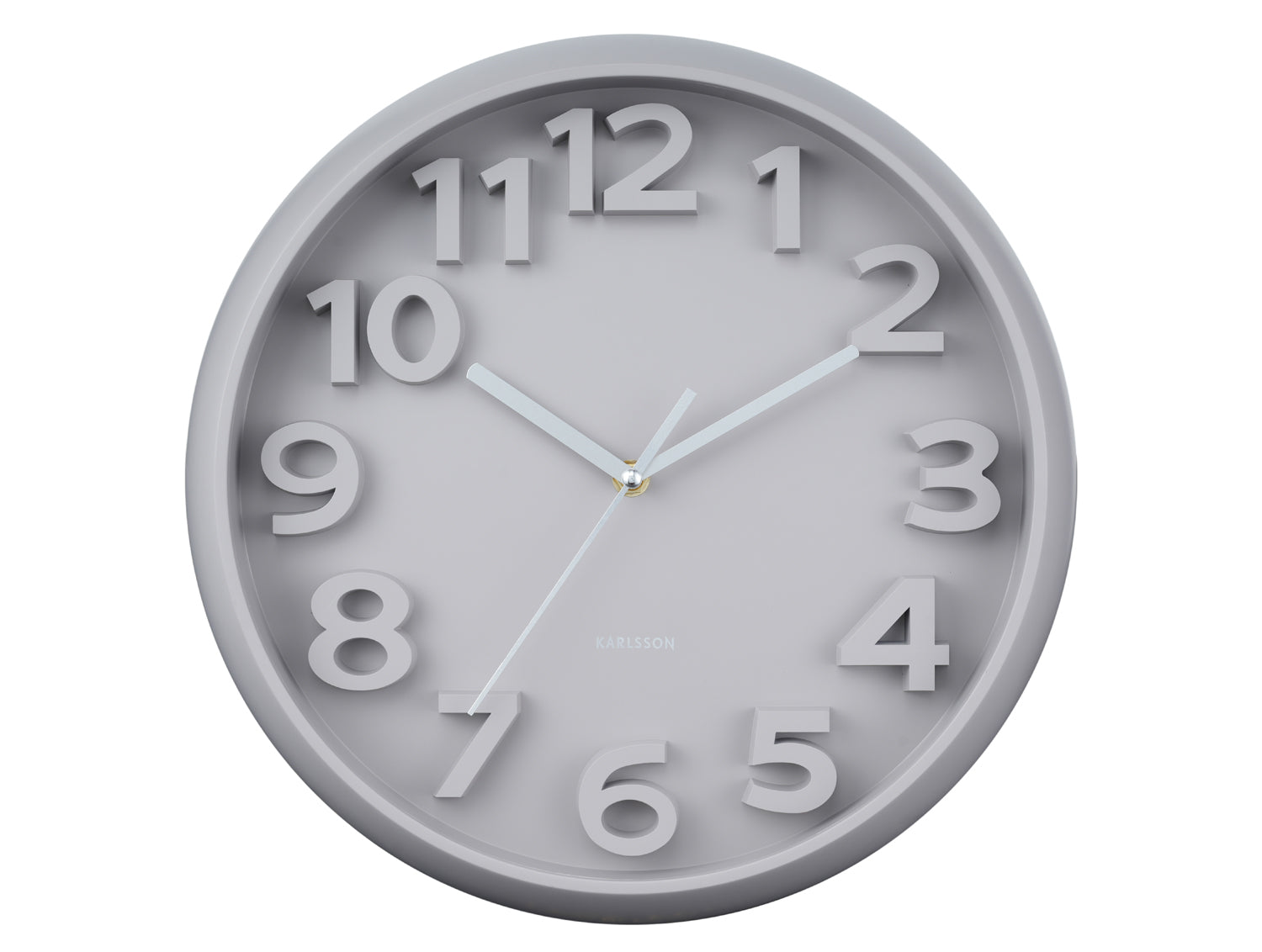 Karlsson - Wall Clock Elevated Classic Numbers