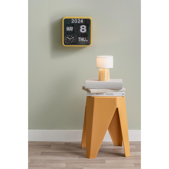 Leitmotiv Tafellamp Verano - Heldergeel - 13.5x13.5x20cm