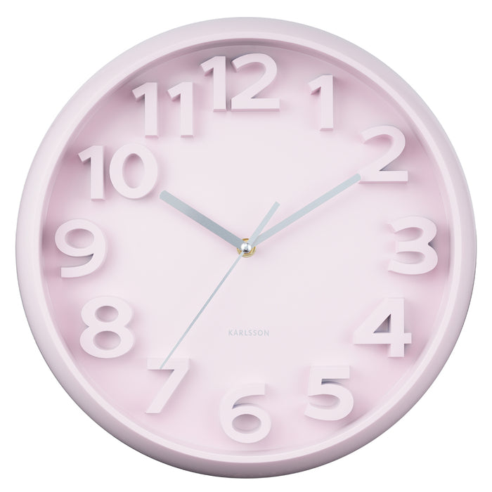 Karlsson - Wall Clock Elevated Classic Numbers