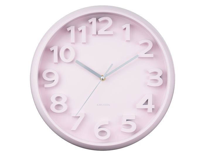 Karlsson - Wall Clock Elevated Classic Numbers